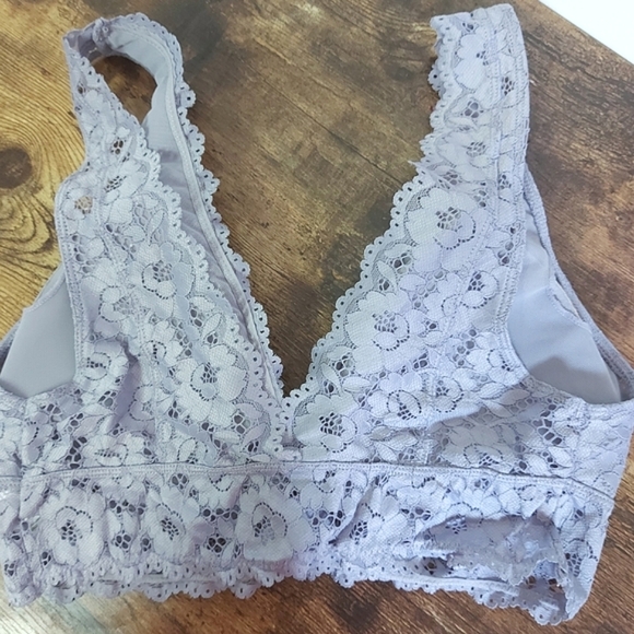 Grey Lace Bra Top, Size XL NWOT - Picture 7 of 15